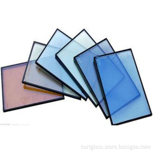 Colorful Heat Reflective Glass , Flat Coated Solar Control